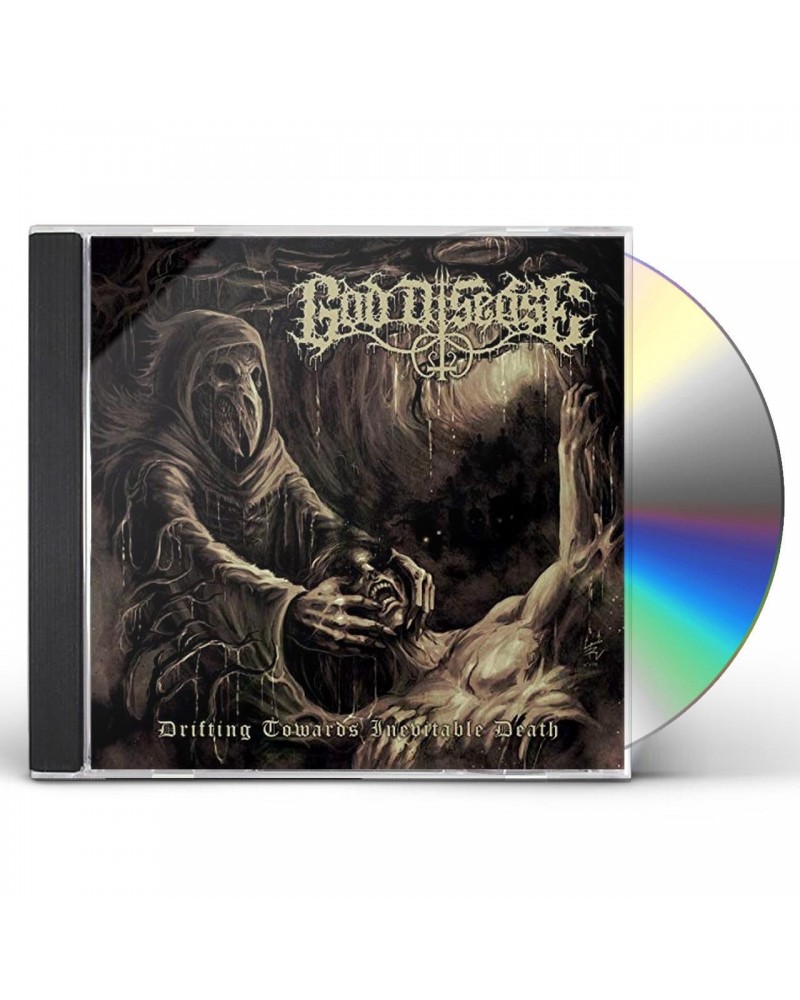 God Disease DRIFTING TOWARDS INEVITABLE DEATH CD $15.27 CD