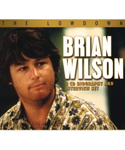 Brian Wilson LOWDOWN (INTERVIEWS) CD $15.00 CD