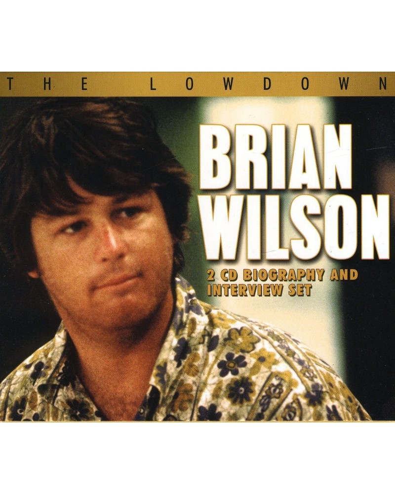 Brian Wilson LOWDOWN (INTERVIEWS) CD $15.00 CD