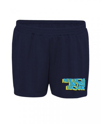 New Kids On The Block Classic Logo Navy Shorts $6.07 Shorts