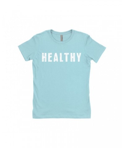 Madonna Ladies' Boyfriend T-Shirt | Healthy Worn By Shirt $8.51 Shirts