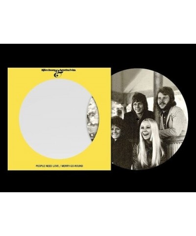 ABBA PEOPLE NEED LOVE / MERRY-GO-ROUND Vinyl Record $5.95 Vinyl