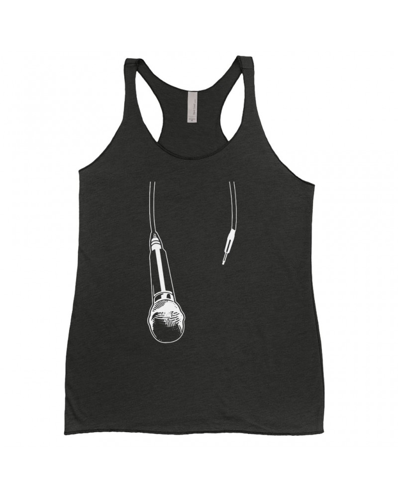 Music Life Ladies' Tank Top | Let The Mic Hang Shirt $6.97 Shirts