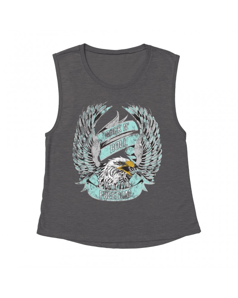 Music Life Muscle Tank Top | Rock n' Roll Freedom Muscle Tank Top $5.14 Shirts