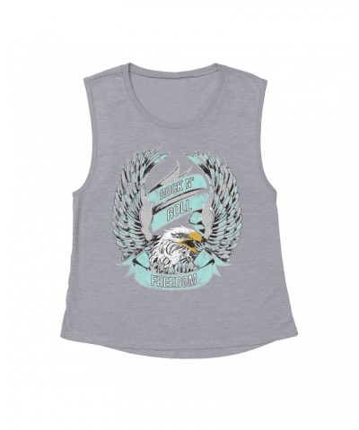 Music Life Muscle Tank Top | Rock n' Roll Freedom Muscle Tank Top $5.14 Shirts