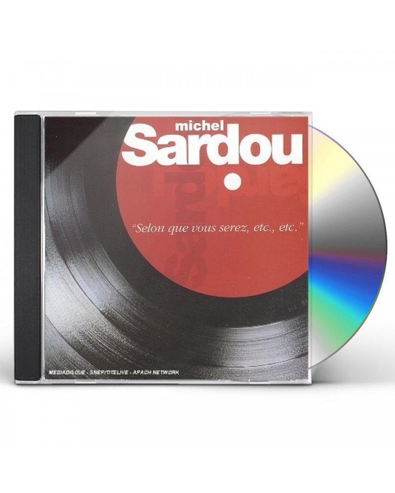 Michel Sardou SELON QUE VOUS SEREZ CD $14.70 CD