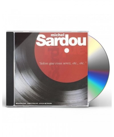 Michel Sardou SELON QUE VOUS SEREZ CD $14.70 CD