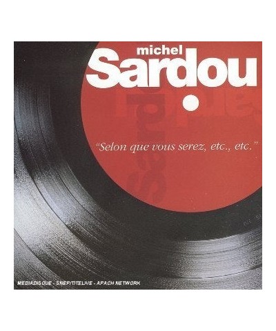 Michel Sardou SELON QUE VOUS SEREZ CD $14.70 CD