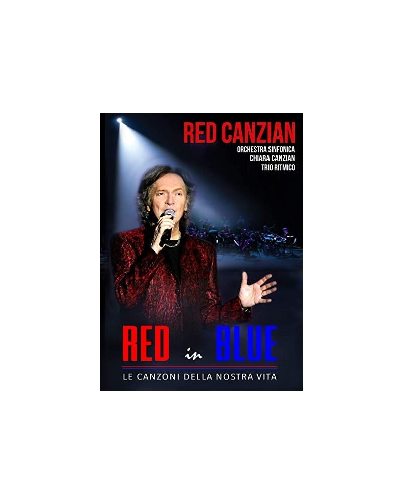 Red Canzian RED IN BLU: LE CANZONI DELLA NOSTRA VITA DVD $13.10 Videos