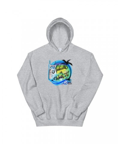 Eddie Island Hoodie - Nashville Is Worth It! (Unisex) $39.78 Sweatshirts