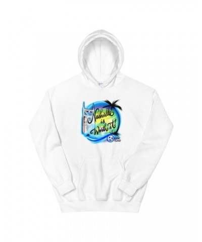 Eddie Island Hoodie - Nashville Is Worth It! (Unisex) $39.78 Sweatshirts