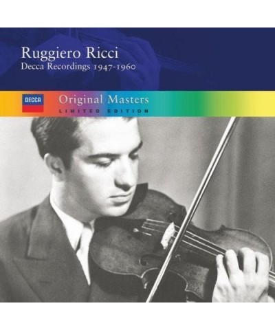 Ruggiero Ricci DECCA RECORDINGS 1950-1960 CD $6.02 CD