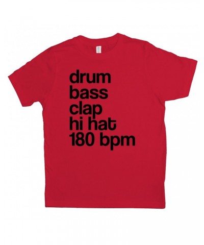 Music Life Kids T-shirt | Drum Bass Clap Kids Tee $4.37 Kids