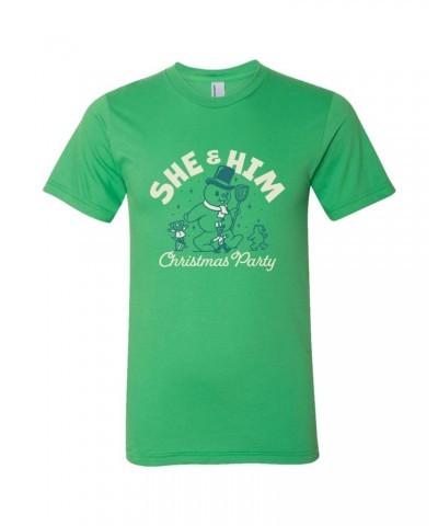 She & Him Unisex Snowman Tee $4.49 Shirts