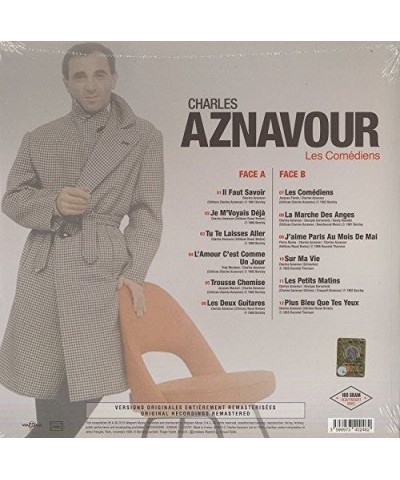 Charles Aznavour Les comediens - LP (Vinyl) $7.19 Vinyl